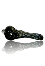 Jellyfish Glass Black & Fume Squiggle Pipe by Jellyfish