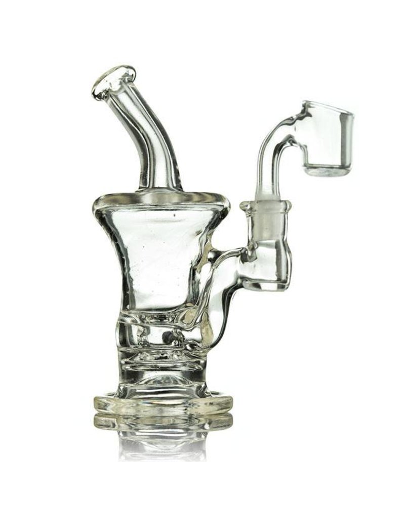 Blais Glass Jeff Blais Lucy Mini Dab Rig w/ Quartz  Nail - Waldo's Wonders