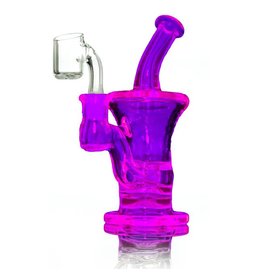 Blais Glass SOLD Jeff Blais Lucy Mini Dab Rig w/ Quartz  - Waldo's Wonders