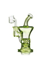 Blais Glass Jeff Blais Illuminati Mini Dab Rig w/ Nail - Waldo's Wonders