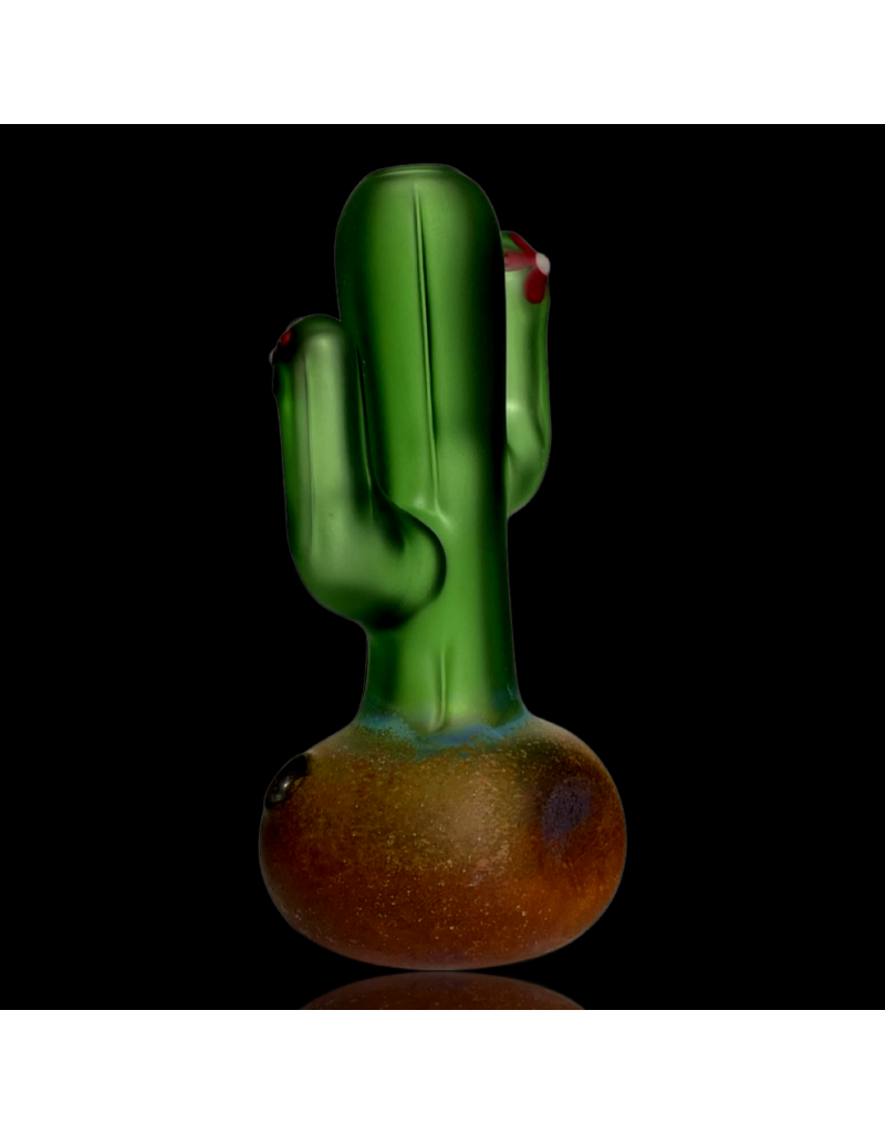 Mouse Cactus Pipe Red Flower by Mouse