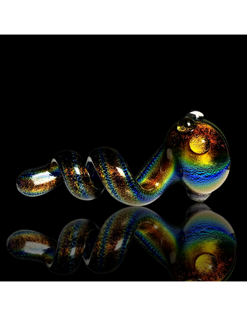 Jellyfish Glass Rainbow Dichro Get Twisted Pipe by Jellyfish