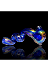 Jellyfish Glass Light Cobalt Dichro Get Twisted Pipe by Jellyfish