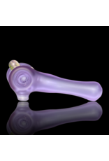 Witch DR Witch DR Trans Purple Sandblasted Hammer Bubbler w/ Fume Mib