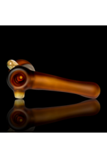 Witch DR Witch DR Amber Sandblasted Hammer Bubbler w/ Fume Mib