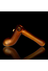 Witch DR Witch DR Amber Sandblasted Hammer Bubbler w/ Fume Mib