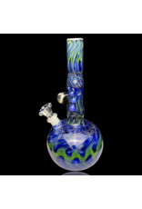 10" Mini Full Color Bubble Bong by Ed Wolfe