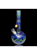 10" Mini Full Color Bubble Bong by Ed Wolfe