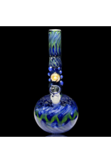 10" Mini Full Color Bubble Bong by Ed Wolfe