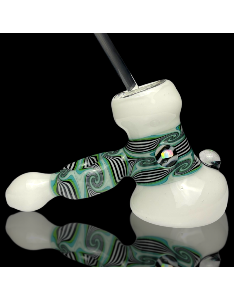 Linework Dry Hammer Hash Pipe (C) by Benn Terry