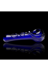 Koy Glass Cobalt Decorated Pipe by Koy Glass