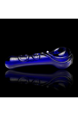 Koy Glass Cobalt Scroll Pipe by Koy Glass