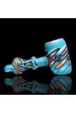 Liquid Sand Blasted Color Pinwheel Hammer by Martha Proctor