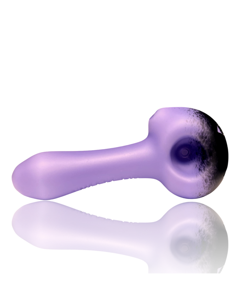 Witch DR DOC23 Classic Face Purple Carved Sag Pipe