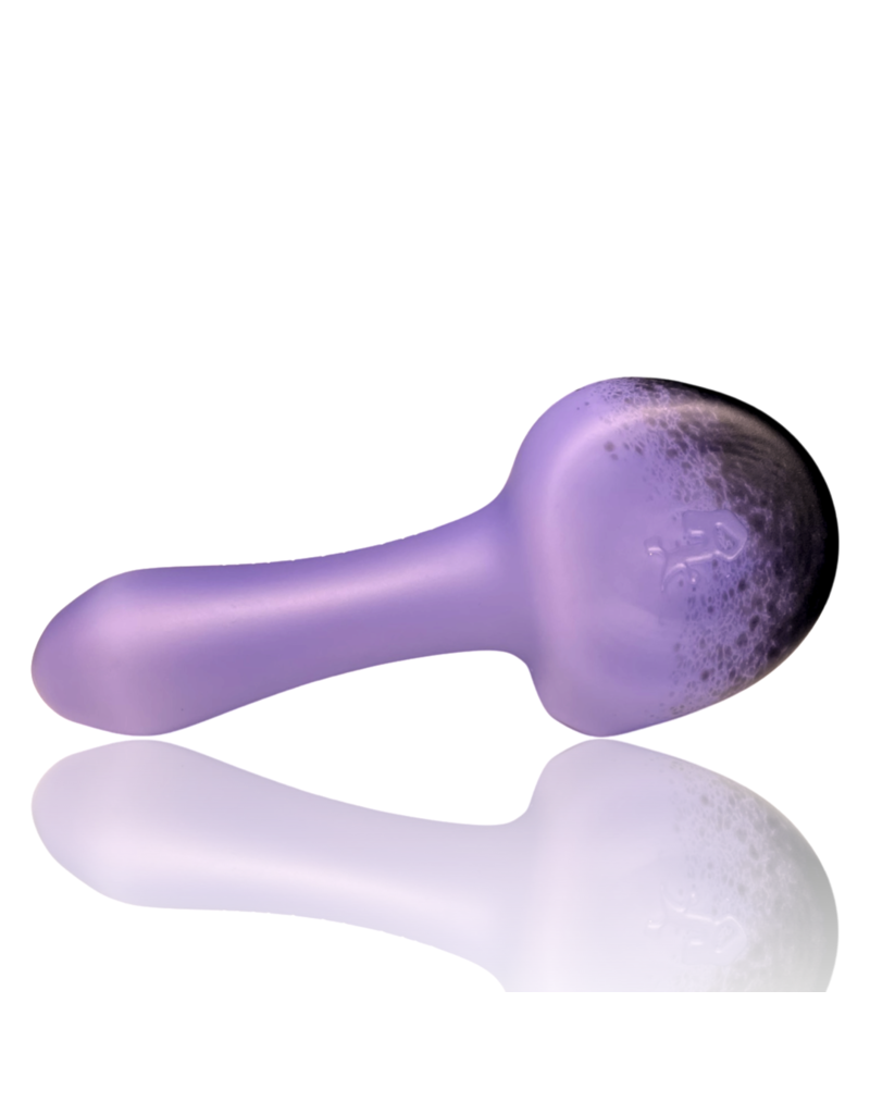 Witch DR DOC23 Classic Face Purple Carved Sag Pipe