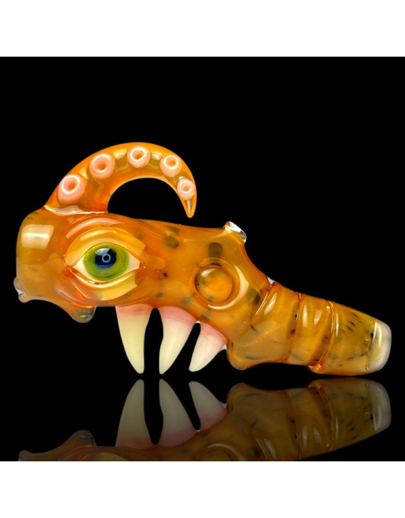 SALT23 Salt x Witch DR Transparent Orange/Birch Chillum