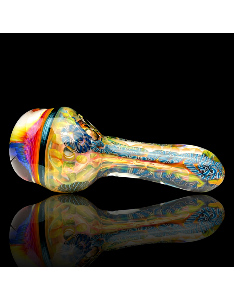 ISO Fume & Latti Honeycomb Cap Pipe A by Crouch Glass