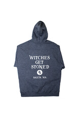 Witch DR Witch DR Witches Get Stoned Zip Up Hoody ECOM Dark Grey Heather XL