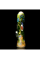 LG ISO Fume Chaos Chillum (B) by Crouch Glass