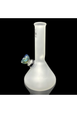 Witch DR Frosted RX Beaker w/ Green Slide by Space Glass