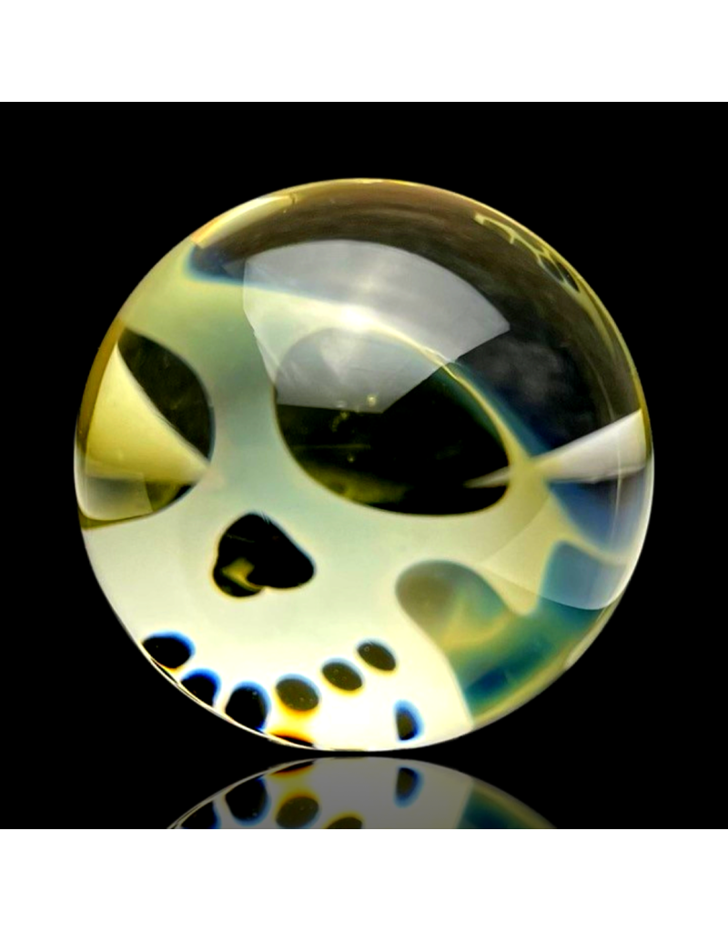 Snodgrass Family Glass Ginny UV Skull Marble SFG23 (A)