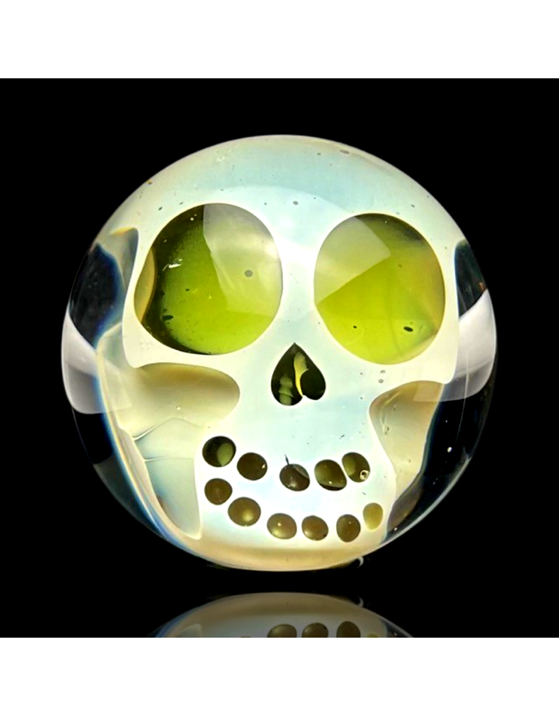 Snodgrass Family Glass Ginny UV Skull Marble SFG23 (C)