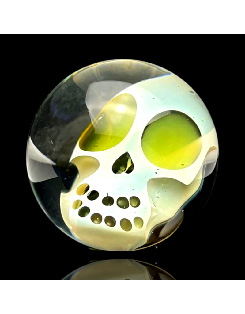 Snodgrass Family Glass Ginny UV Skull Marble SFG23 (C)
