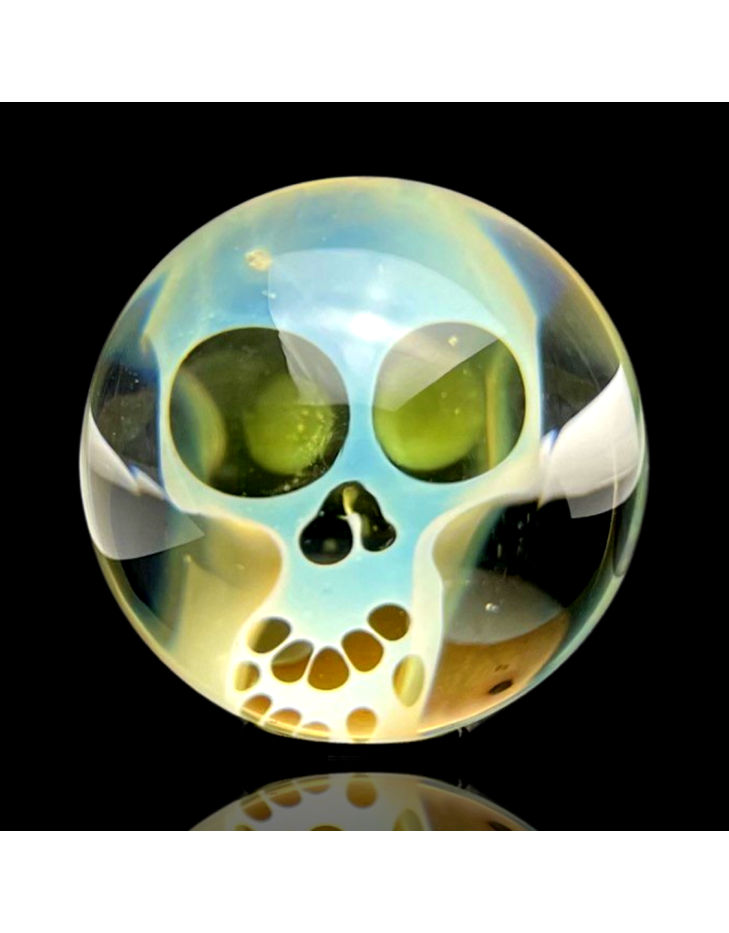 Snodgrass Family Glass Ginny UV Skull Marble SFG23 (B)