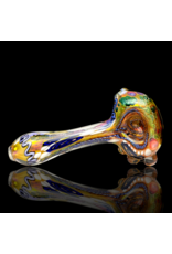 ISO Fume & Latti Wig Wag Cap Pipe (A) by JD Glass