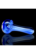 Witch DR Pinwheel Cap Light Cobalt Pipe by Witch DR