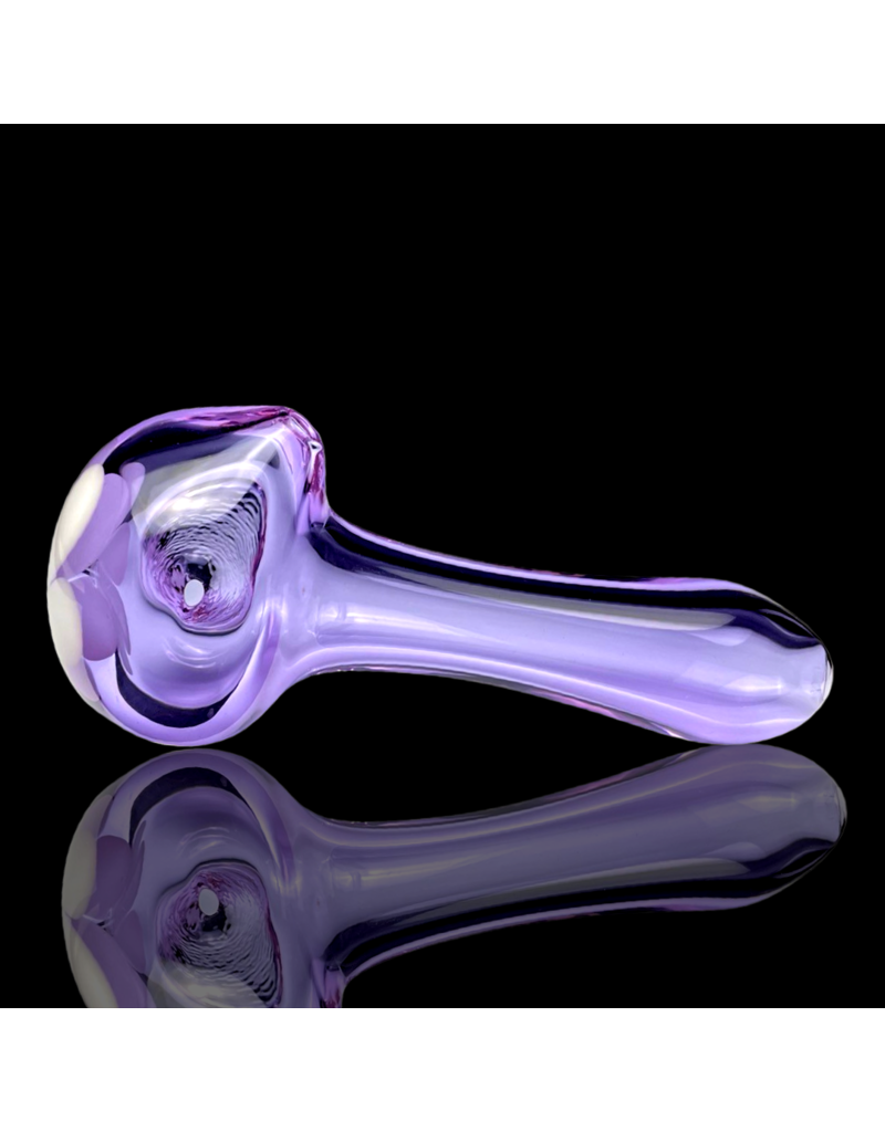 Witch DR Pinwheel Cap Trans Purple Pipe by Witch DR