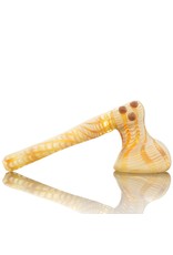 Witch DR Witch DR Frosted Caramel Wrap & Rake Hammer Bubbler Pipe by Treso Queso