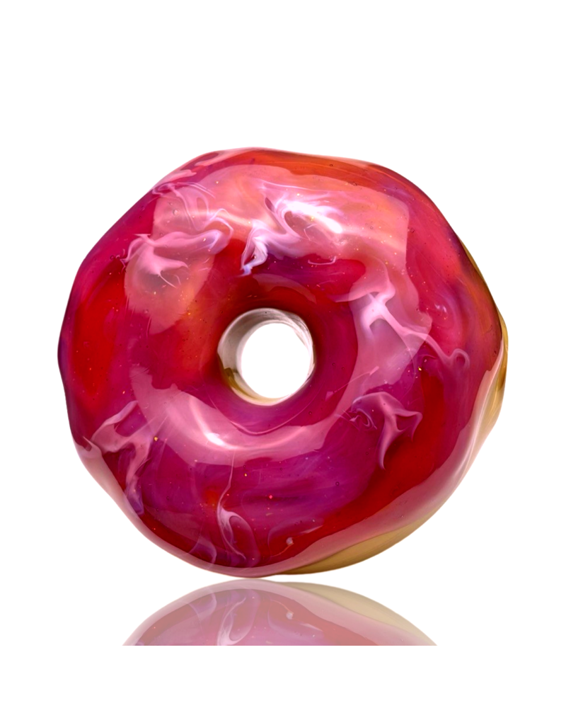 KGB Glass KGB Glass Marbled Grape Donut Pipe