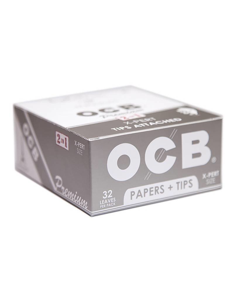 OCB OCB King Size X-Pert + Tips Box/24