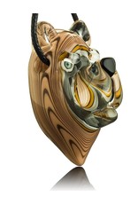 COYLE Coyle Bear Head Glass Pendant