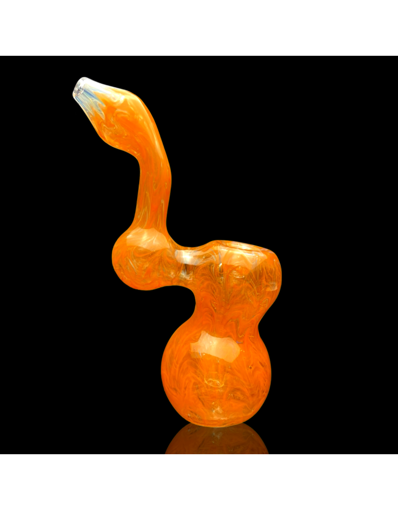 Rainbow Gabe Color Swirl Upright Bubbler A