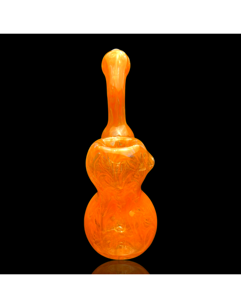Rainbow Gabe Color Swirl Upright Bubbler A