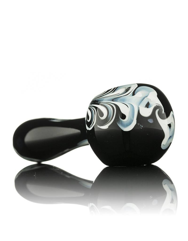 Glass by Jacs Glass by Jacs Black Feather Spoon
