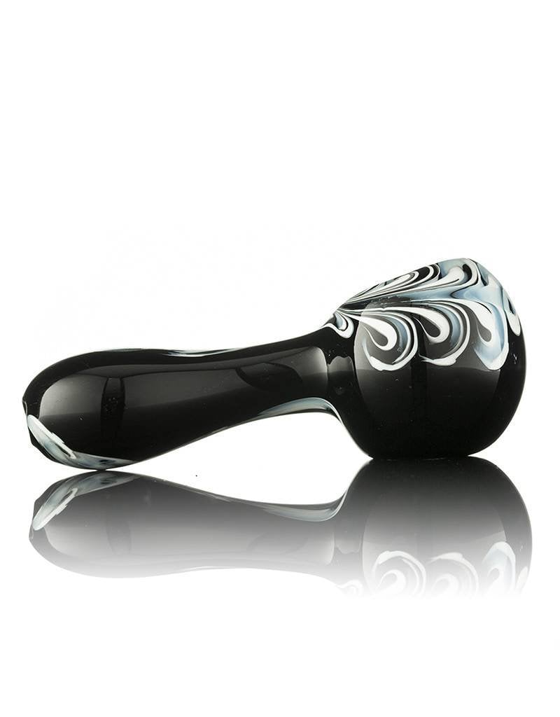 Glass by Jacs Glass by Jacs Black Feather Spoon