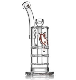 Custom Creations C2 Triple Ratchet Perc Bubbler 65mm Custom Creations