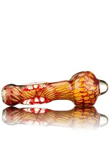 Nelson Glassworks Spoon Pipe by Nelson Square Coil Glass Spoon Pipe 1 - Inside Out