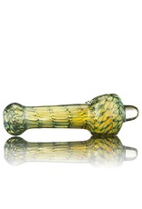 Nelson Glassworks Spoon Pipe by Nelson Square Coil Glass Spoon Pipe 2 - Inside Out