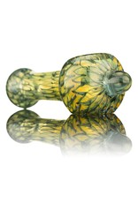 Nelson Glassworks Spoon Pipe by Nelson Square Coil Glass Spoon Pipe 2 - Inside Out