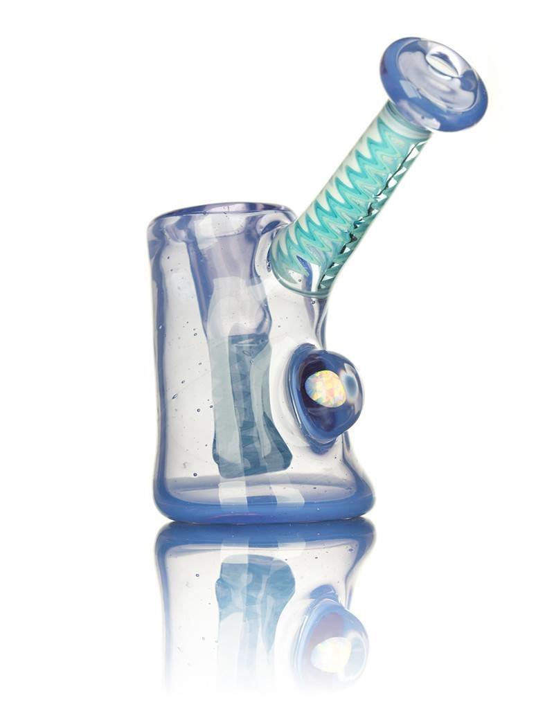 Natey Light Blue Cheese Zip 10mm Dewar Rig