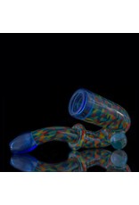 Hollinger SOLD Hollinger Tie Dye Chipstack Sherlock w/Blue Dream Accents & Opal Coin