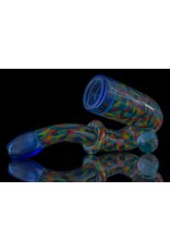 Hollinger SOLD Hollinger Tie Dye Chipstack Sherlock w/Blue Dream Accents & Opal Coin