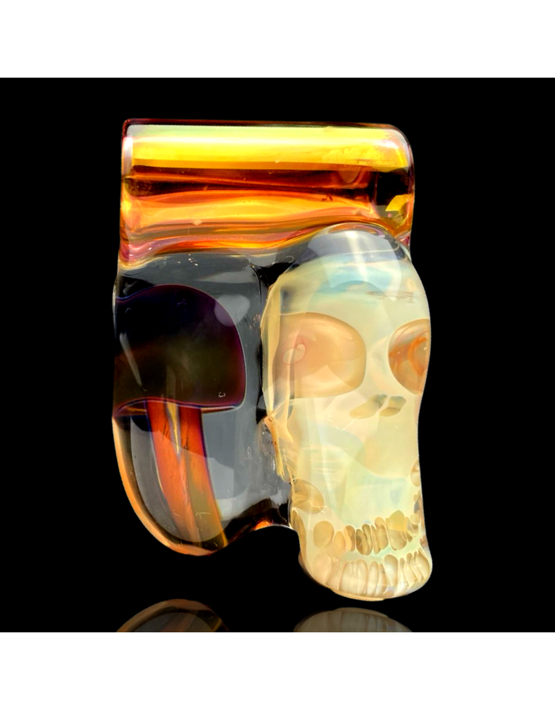 Cam Tower Mushroom Skull Pendant B