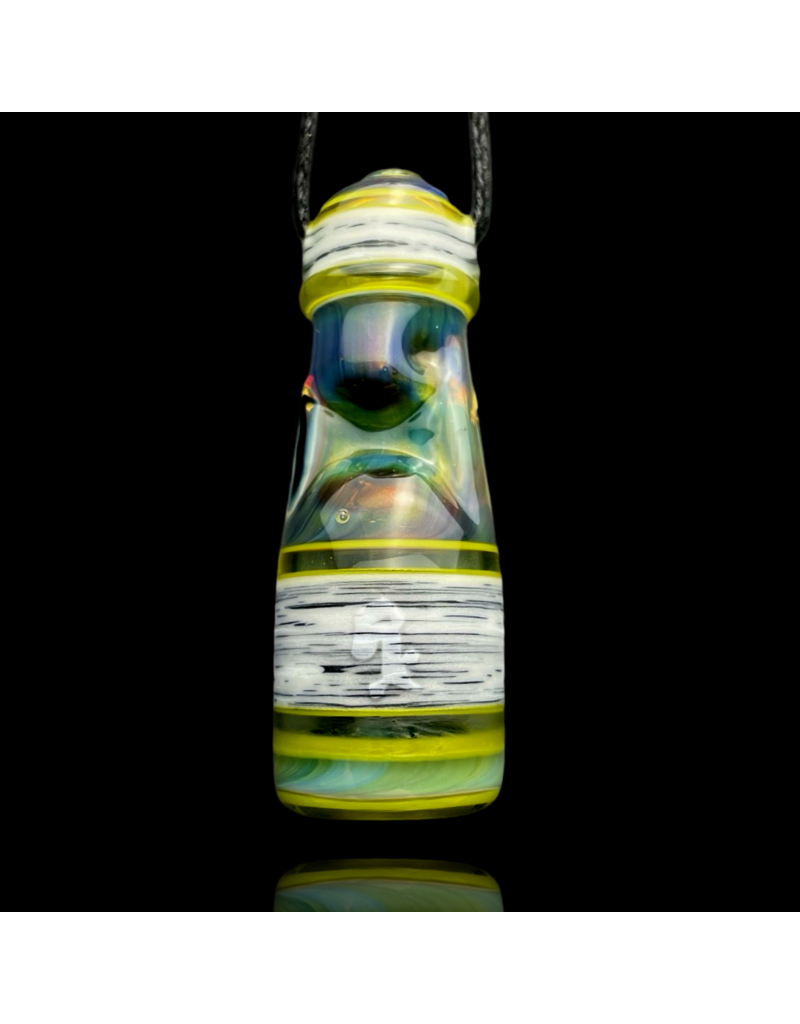 Witch DR Full Size Ramune Birch Bottle Pendant Jack Blew x Witch DR ( Alien Tech, Illuminati, Roswell )