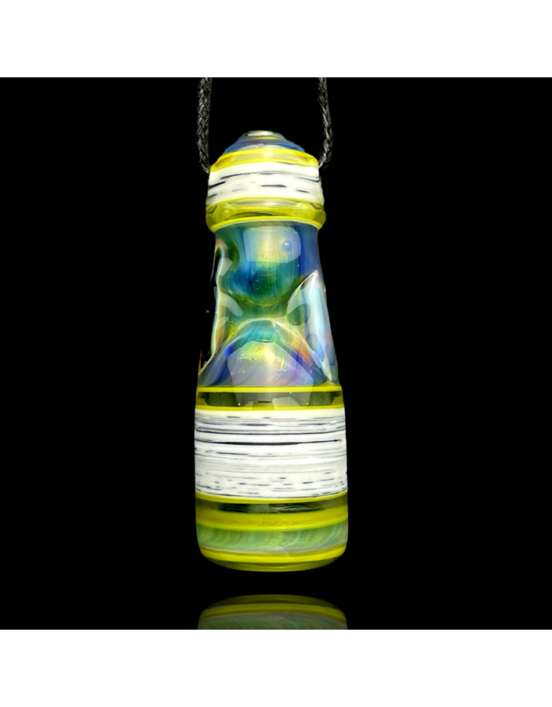 Witch DR Full Size Ramune Birch Bottle Pendant Jack Blew x Witch DR ( Alien Tech, Illuminati, Roswell )