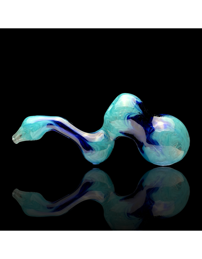 Rainbow Gabe Dual Color Sangy Layback Bubbler A